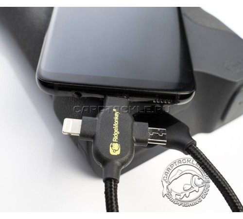 Кабель для зарядки Ridge Monkey Vault USB-A to Multi Out Cable